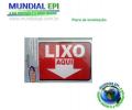 PLACA DE SINALIZAÇÃO 15x20 cm x 1,0MM PLACA DE SINALIZAÇÃO 15x20 cm x 1,0MM